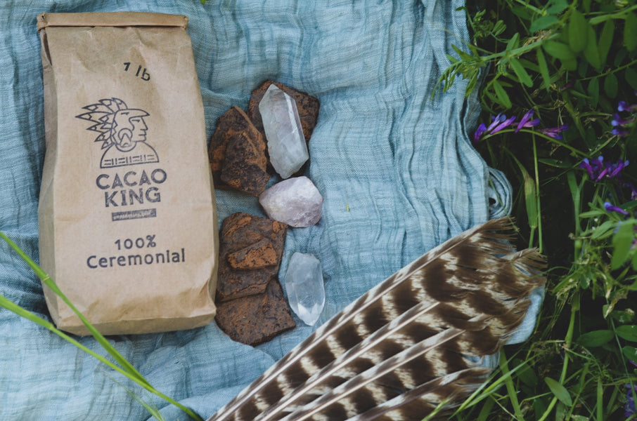 How to Use Crystals with Your Cacao Practice